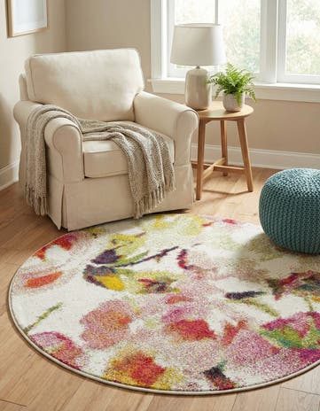 4' x 4' Tuscany Round Rug