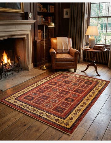 3' 8 x 5' 2 Kashkuli Wool Rug