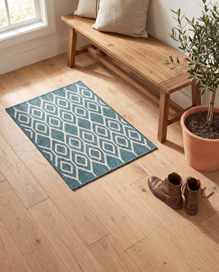 2' x 3' Easy-Clean Jill Zarin Turks and Caicos Indoor / Outdoor Rug