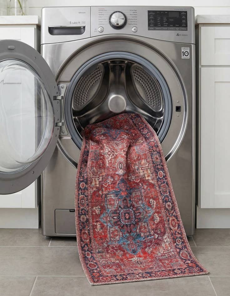 Detail image of 2' x 8'  Washable Maahru Runner Rug