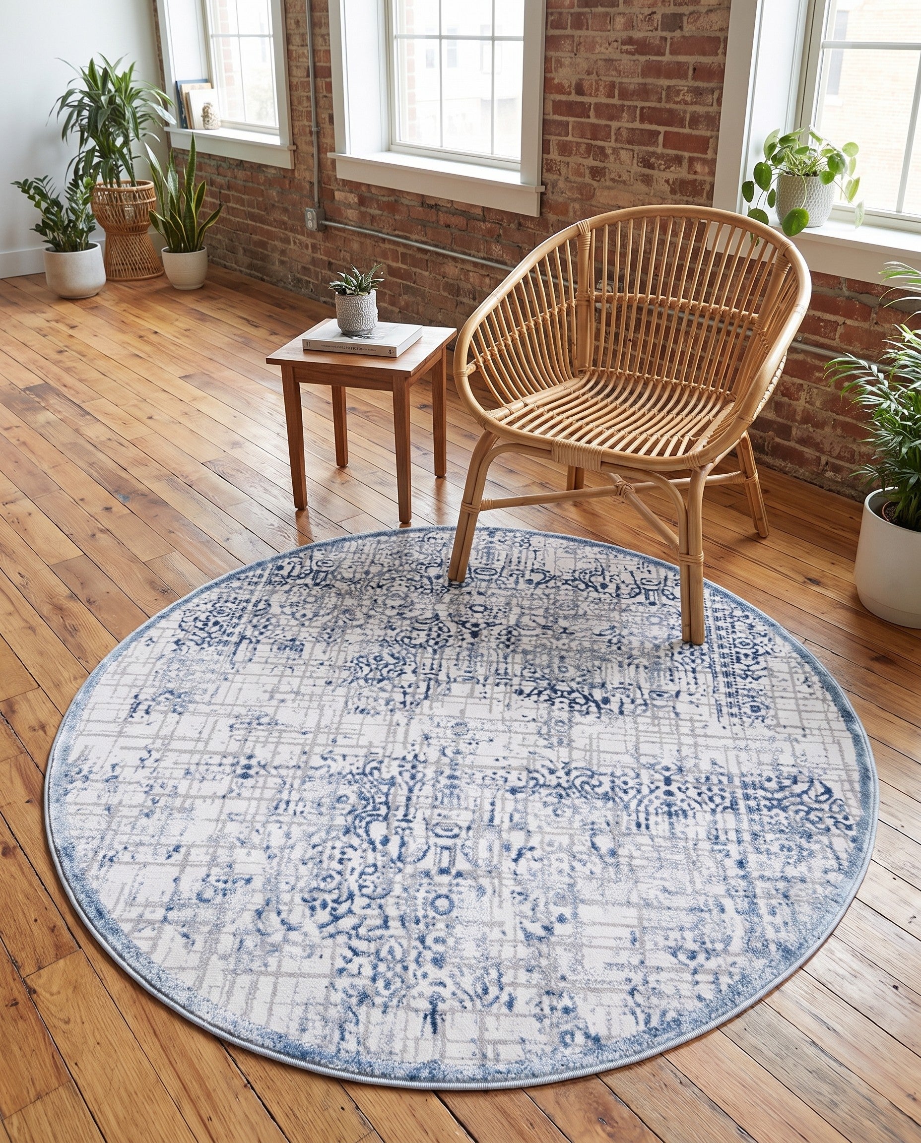 4' x 4' Derbyshire Round Rug