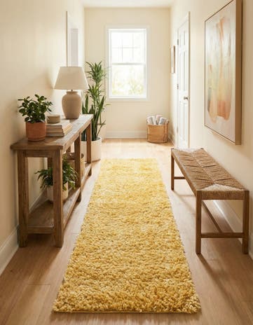 2' 7 x 10' Zermatt Shag Runner Rug