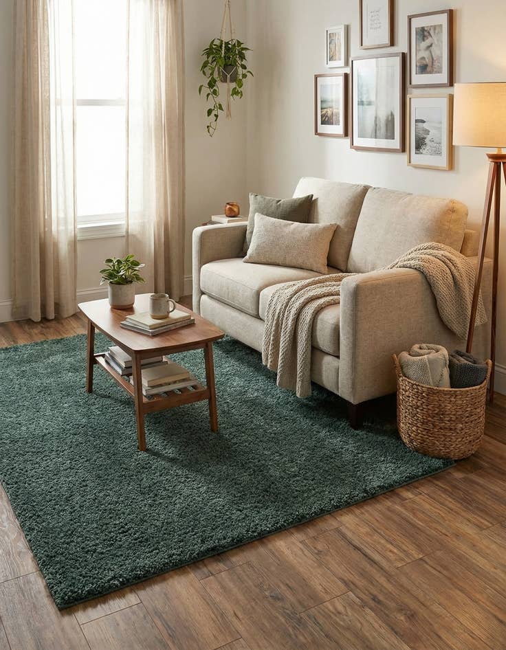 Detail image of 3' 3 x 5' 3 Jill Zarin Shaggy Chic Rug