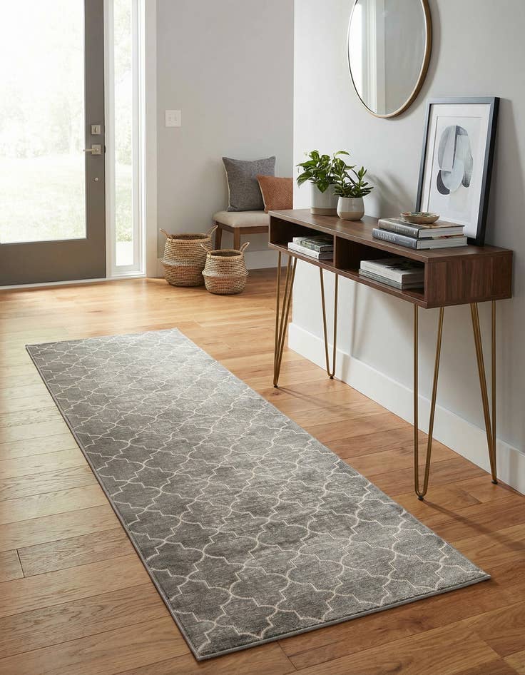 Detail image of 2' 7 x 8' Uptown Lincoln Center Runner Rug