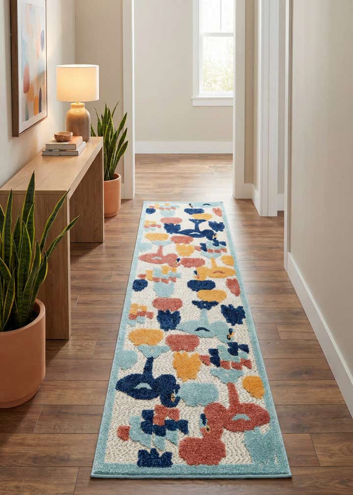 2' x 8' Easy-Clean Belize Indoor / Outdoor Runner Rug