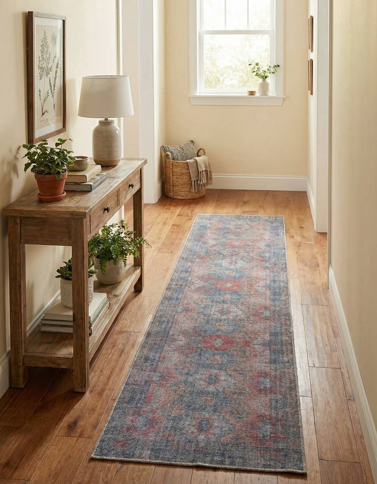 Detail image of 2' 7 x 12'  Washable Sisu Runner Rug