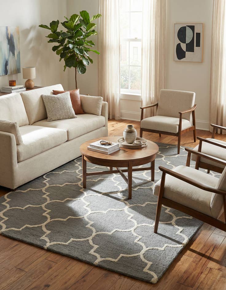 Detail image of 5' x 8' Luna Rug