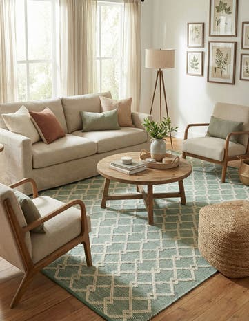 9' x 12' Hand Knotted Jill Zarin Dorset Rug