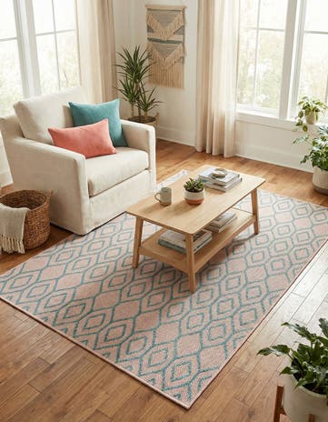 4' x 6' Easy-Clean Jill Zarin Turks and Caicos Indoor / Outdoor Rug
