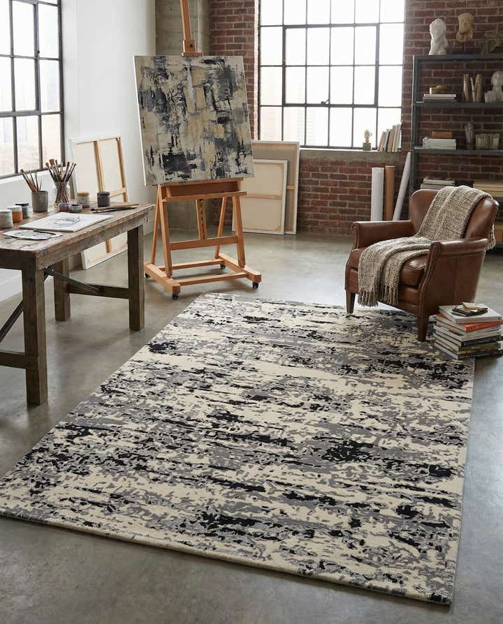 5' 2 x 8' 3 Hand Tufted Wool Rug