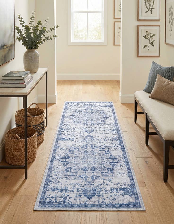 Detail image of 2' x 5'  Washable Renaissance Runner Rug