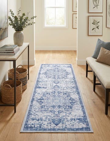 2' x 5' Washable Francesca Runner Rug