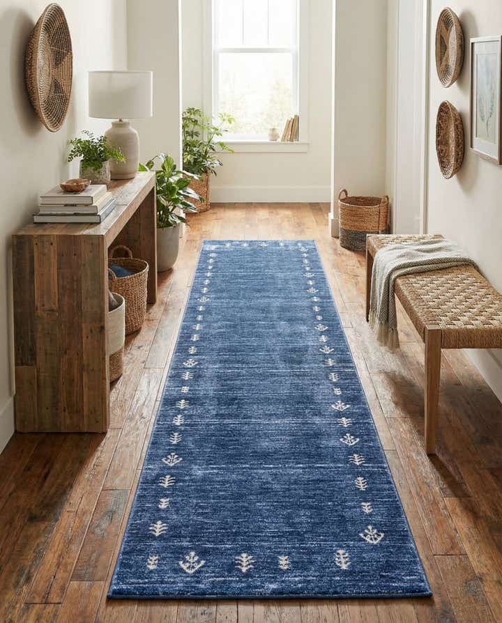 80cm x 365cm Gabbeh Läufer Teppich