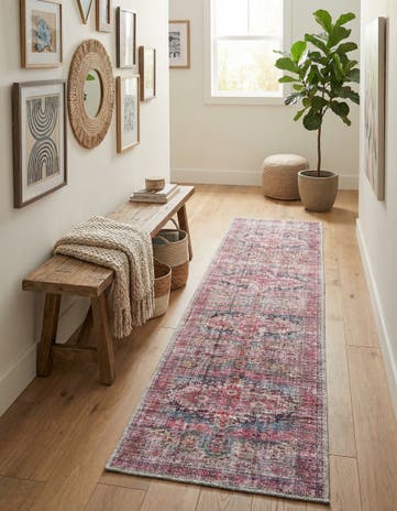2' x 10' Washable Mangata Runner Rug