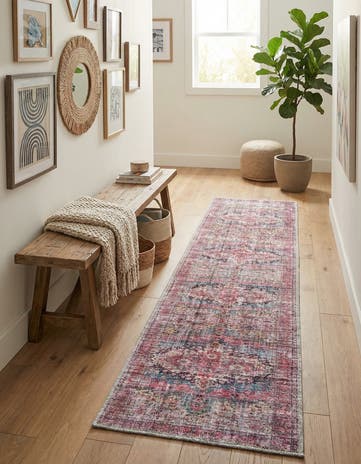 2' x 10' Washable Mangata Runner Rug