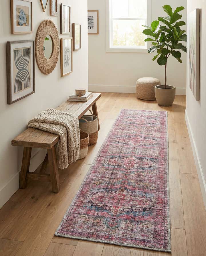 2' x 10' Washable Mangata Runner Rug