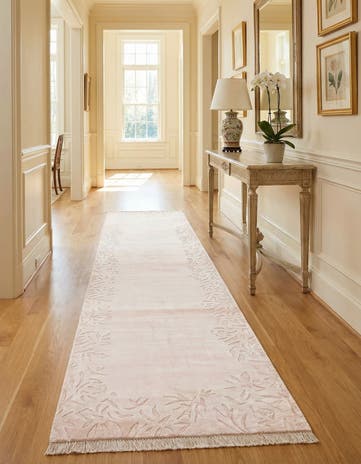 2' 7 x 9' 11 Hand Knotted Darya Wool Runner Rug