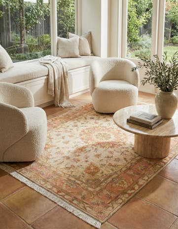 4' 11 x 6' 8 Tabriz Rug