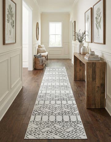 3' x 16' Paxon Trellis Runner Rug
