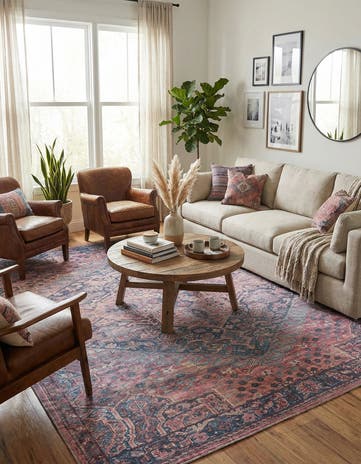 7' 10 x 7' 10 Washable Maahru Square Rug