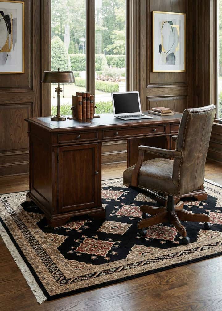 4' 3 x 6' Hand Knotted Bokhara Oriental Rug