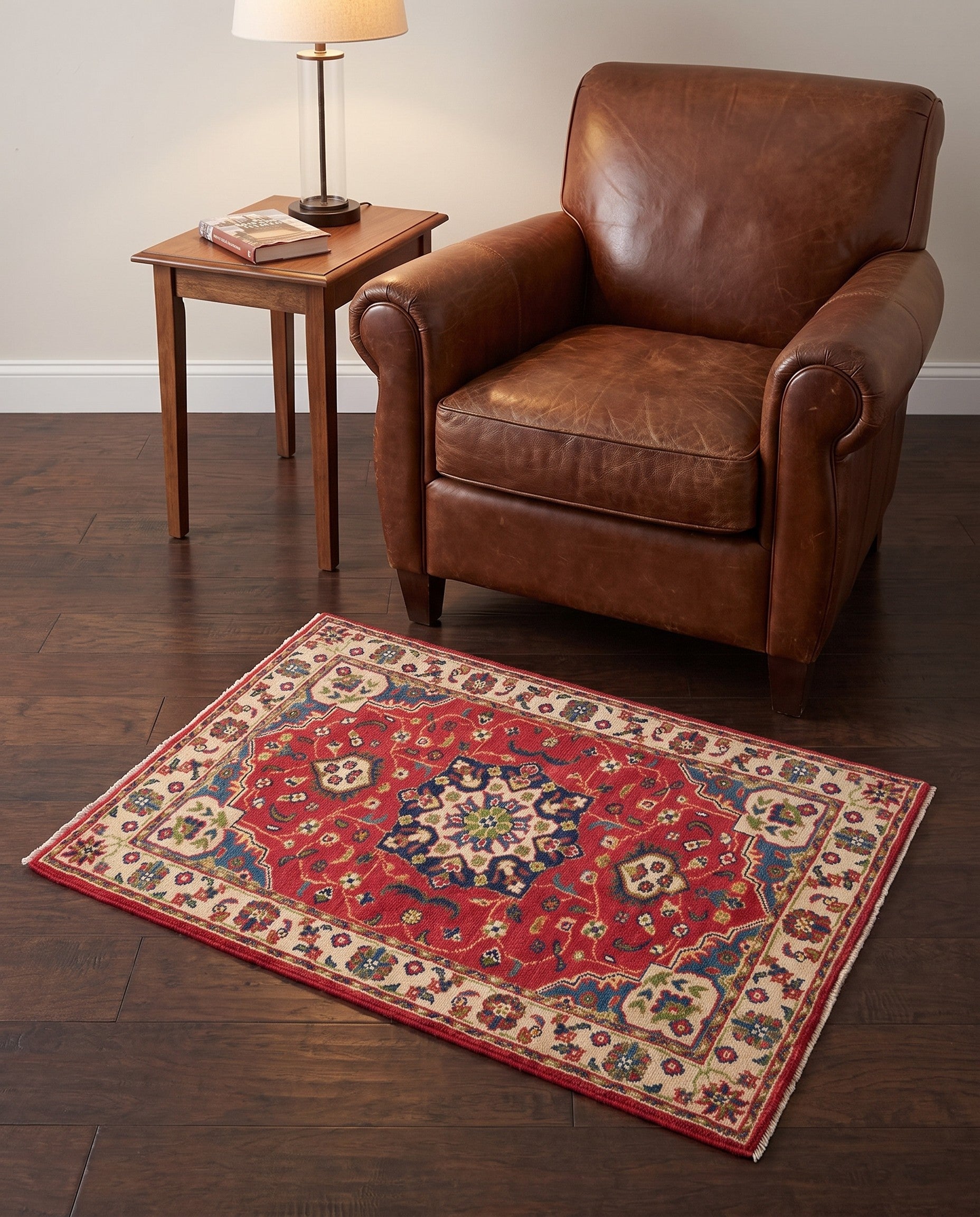 2' 8 x 4' Hand Knotted Kazak Rug