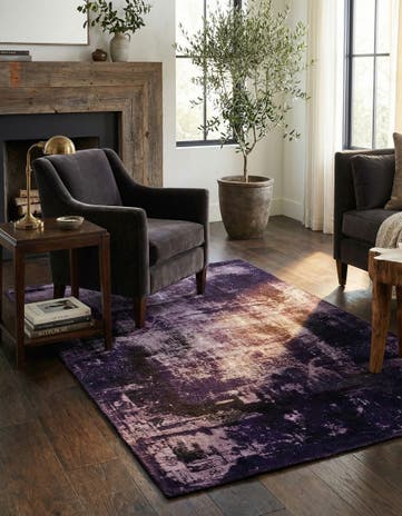 3' 4 x 5' Hand Knotted Ultra Vintage Persian Wool Rug