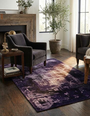 3' 4 x 5' Hand Knotted Ultra Vintage Persian Wool Rug