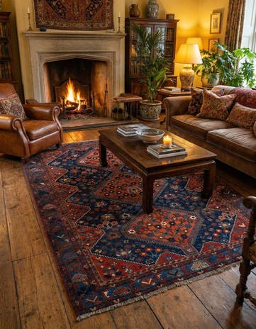 5' 5 x 7' Bonat Wool Rug