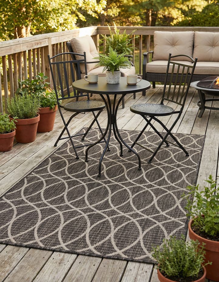 3' x 5' 3 Easy-Clean Lattice Indoor / Outdoo...