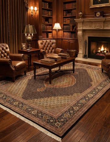 8' 4 x 10' 11 Tabriz Mahi Rug