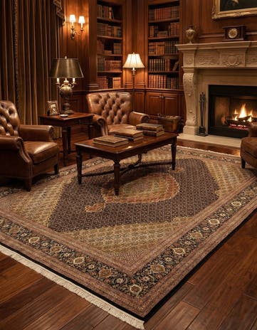 8' 4 x 10' 11 Tabriz Mahi Rug