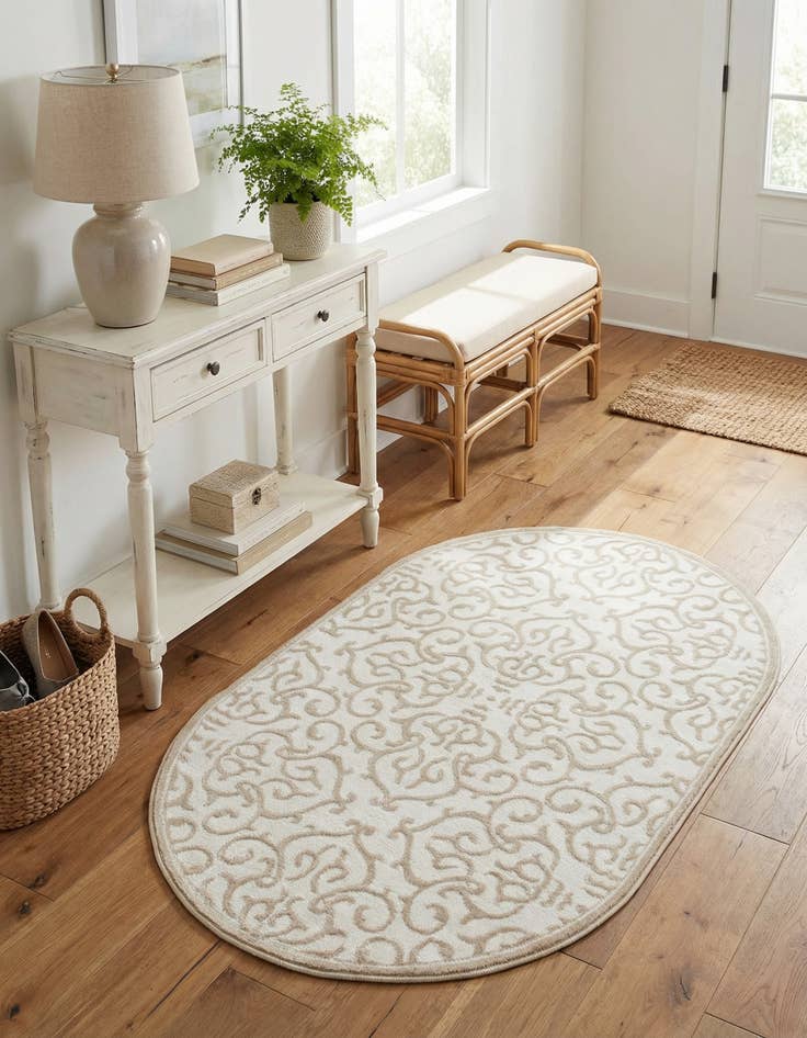 Detail image of  3' 3 x 5' 3 Nepal Oval Rug