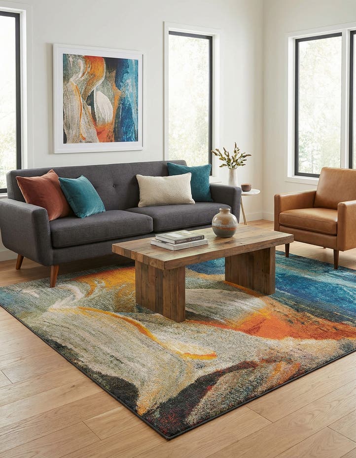7' 10 x 10' Washable Haerfest Rug
