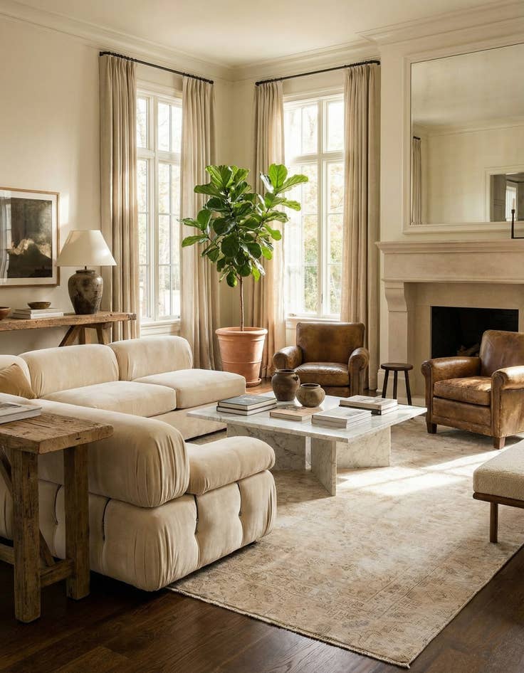 Detail image of  8' 6 x 11' 5  Hand Knotted Ultra Vintage Persian Wool Rug