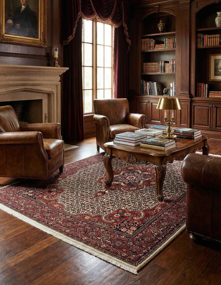 Detail image of 4' 11 x 6' 11 Bidjar Rug