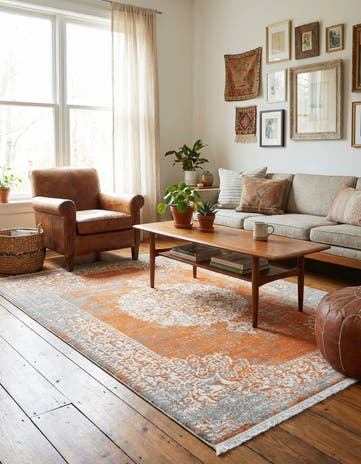 4' x 6' Modern Classical Rug