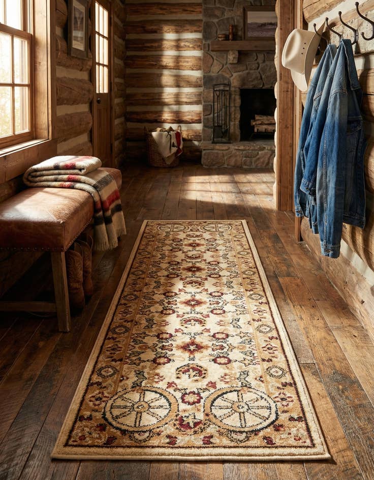 Detail image of 2' x 6' Pioneer Runner Rug
