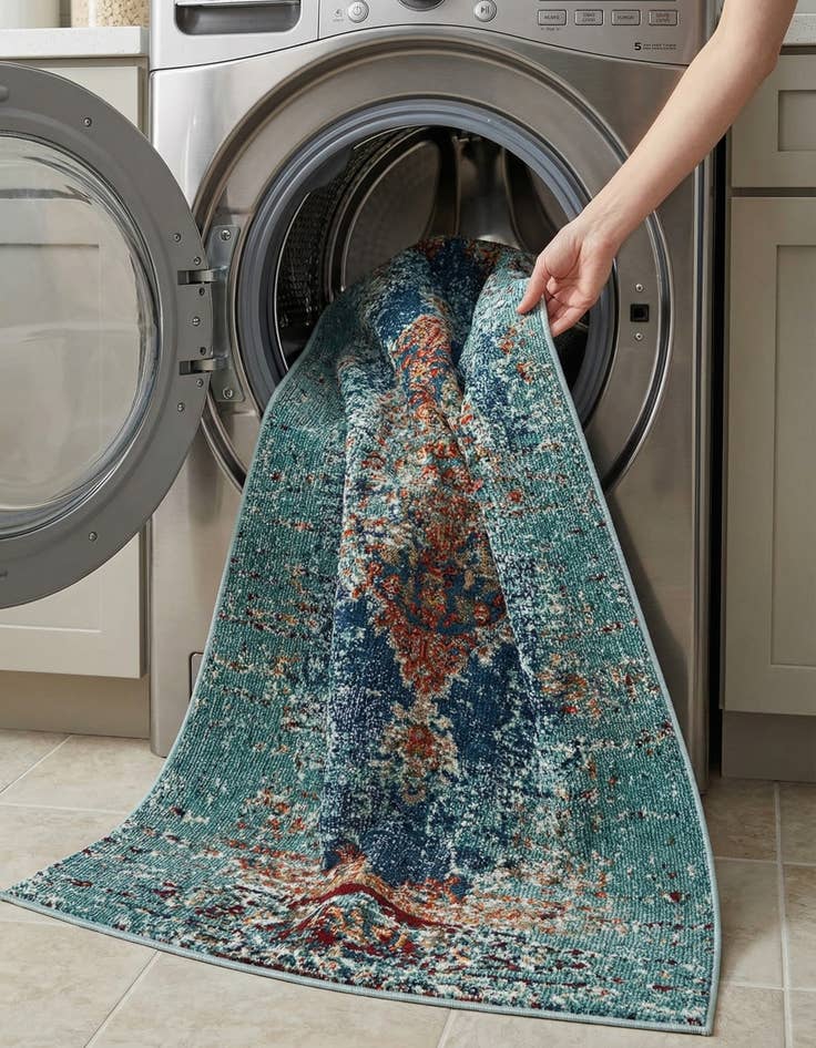 Detail image of 3' 3 x 5' 3  Washable Arte Rug