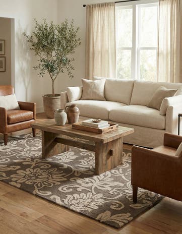 5' 1 x 8' Agra Wool Rug
