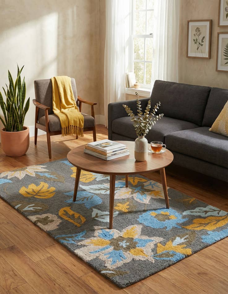 Detail image of 3' x 5' Agra Rug