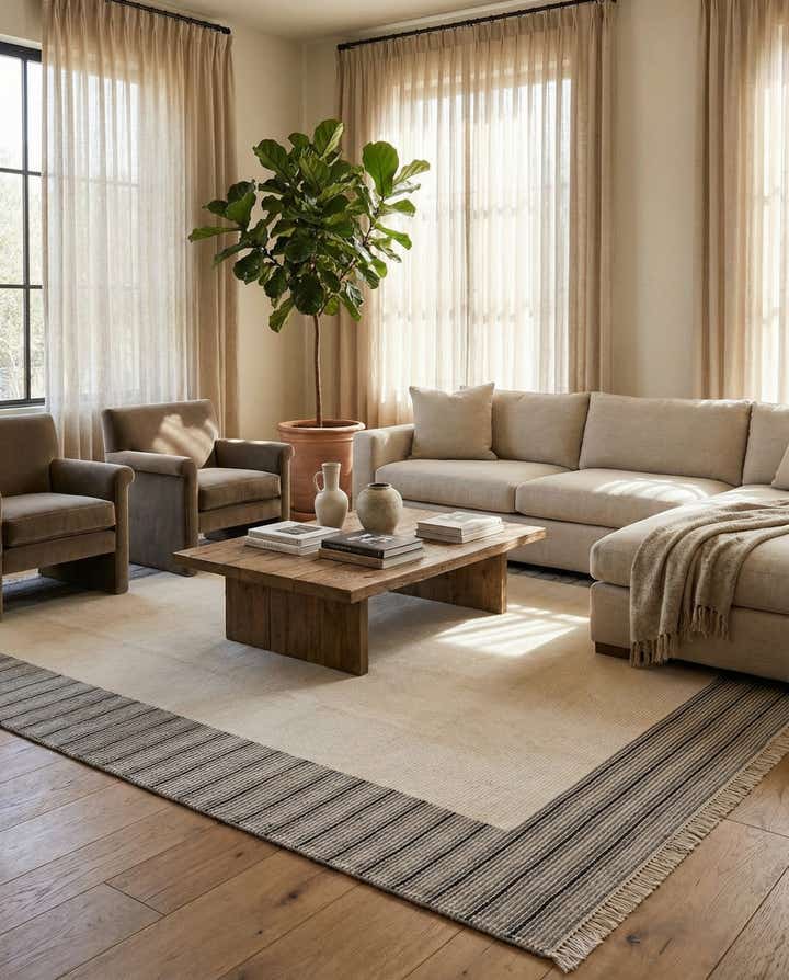 7' 10 x 9' 9 Hand Knotted Darya Wool Rug