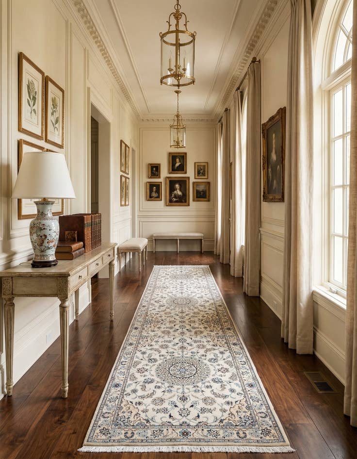 Detail image of 2' 9 x 12' 10 Nain Runner Rug