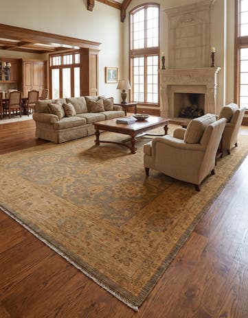 10' 2 x 16' 1 Hand Knotted Vintage Rug