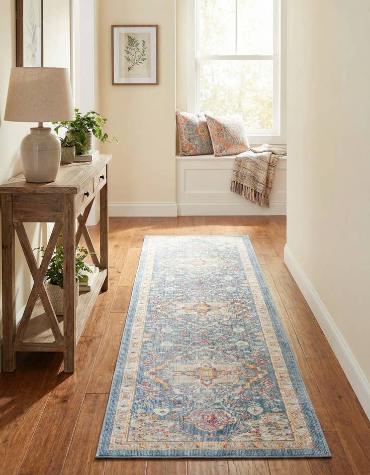 Detail image of 2' 2 x 8' Noble Runner Rug