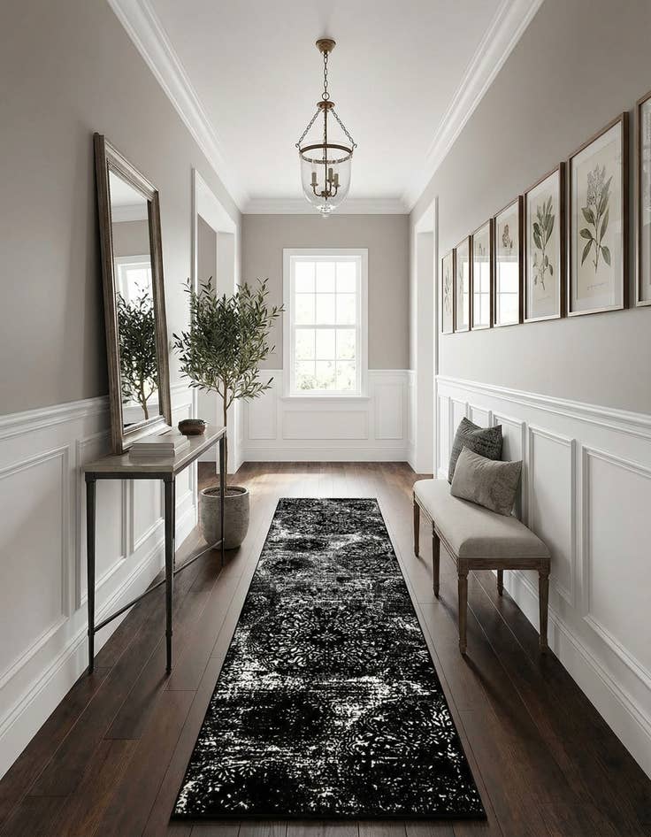 Detail image of 3' 3 x 19' 8 Monaco Runner Rug