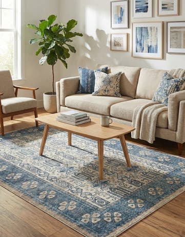 Beige Viola Rug