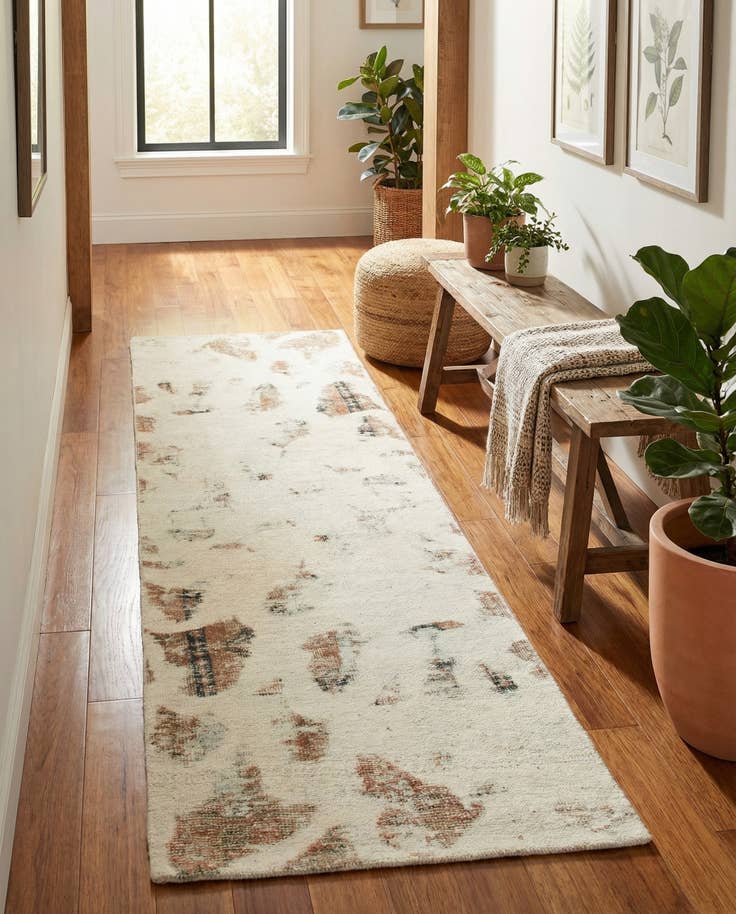 Detail image of 2' 6 x 8' 7 Hand Knotted Ultra Vintage Persian Wool Runner Rug