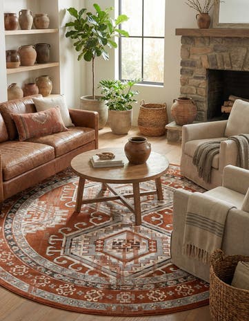 10' x 10' Charlotte Round Rug