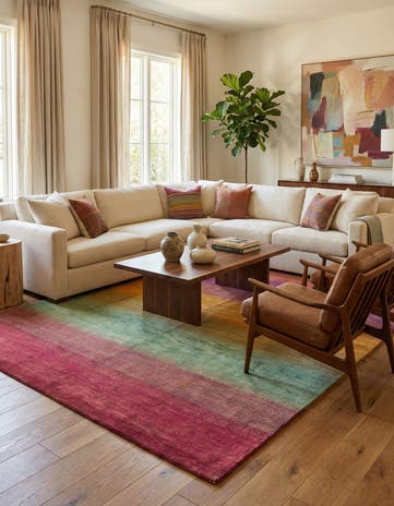 6' 6 x 9' 9 Juma Wool Rug